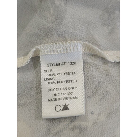 ASTR the Label Cold Shoulder Floral Top Womens Size Small Blue Blouse Revolve - Picture 10 of 10